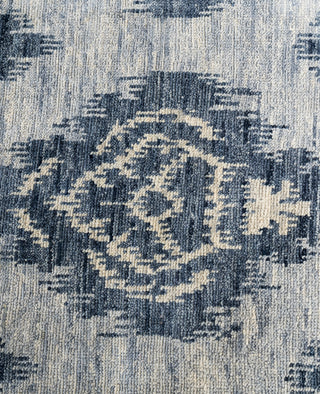 Traditional Floral Wool Hand Knotted Gray Area Rug 8' 2" x 10' 4"