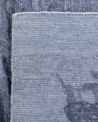 Contemporary Modern Hand Knotted Abstract Silk Beige Area Rug 9' 2" x 12' 0"