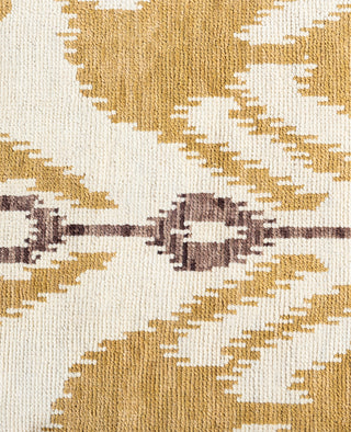 Traditional Floral Wool Hand Knotted Ivory Area Rug 8' 2" x 10' 3"