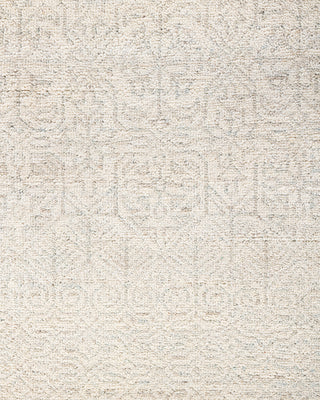 Bohemian Gabbeh Hand Knotted Floral Wool Beige Area Rug 8' 0" x 10' 2"
