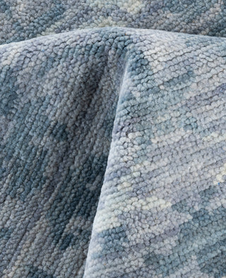 Traditional Abstarct Wool Hand Knotted Gray Area Rug 8' 0" x 9' 8"