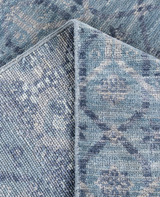Traditional Abstarct Wool Hand Knotted Gray Area Rug 8' 1" x 10' 4"
