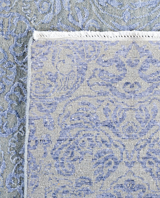 Traditional Floral Wool, Silk Hand Knotted Beige Area Rug 9' 1" x 12' 0"