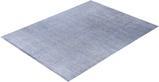 Traditional Floral Wool, Silk Hand Knotted Beige Area Rug 9' 1" x 12' 0"