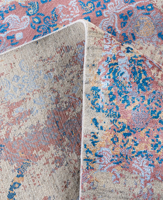 Traditional Abstarct Wool, Silk Hand Knotted Beige Area Rug 8' 1" x 10' 3"