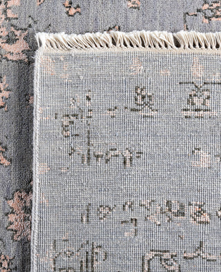Traditional Abstarct Wool, Silk Hand Knotted Gray Area Rug 8' 2" x 10' 0"