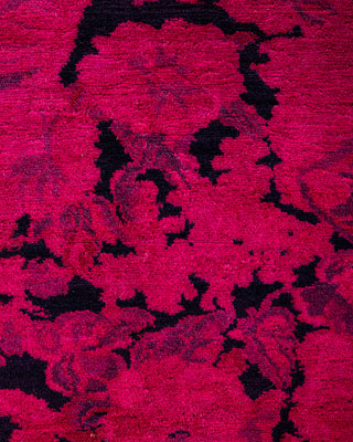 Fine Vibrance, One-of-a-Kind Handmade Area Rug  - Pink, 5' 10" x 9' 0"