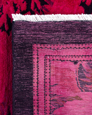 Fine Vibrance, One-of-a-Kind Handmade Area Rug  - Pink, 5' 10" x 9' 0"