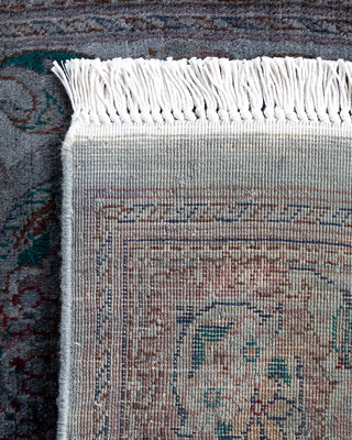 Fine Vibrance, One-of-a-Kind Hand-Knotted Runner Rug  - Gray, 2' 7" x 12' 8"