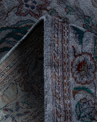 Fine Vibrance, One-of-a-Kind Hand-Knotted Runner Rug  - Gray, 2' 7" x 12' 8"