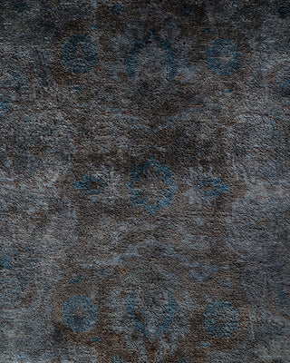 Fine Vibrance, One-of-a-Kind Hand-Knotted Area Rug  - Gray, 6' 2" x 9' 5"