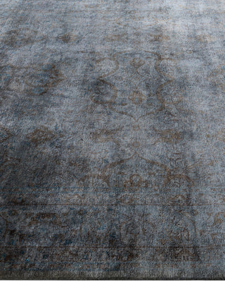Fine Vibrance, One-of-a-Kind Hand-Knotted Area Rug  - Gray, 6' 2" x 9' 5"