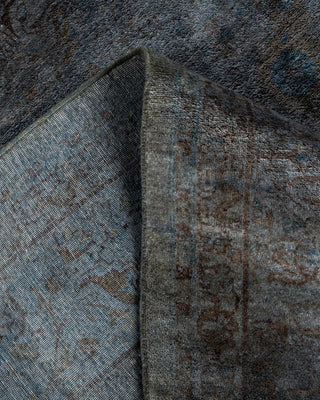 Fine Vibrance, One-of-a-Kind Hand-Knotted Area Rug  - Gray, 6' 2" x 9' 5"