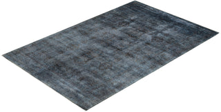 Fine Vibrance, One-of-a-Kind Hand-Knotted Area Rug  - Gray, 6' 2" x 9' 5"