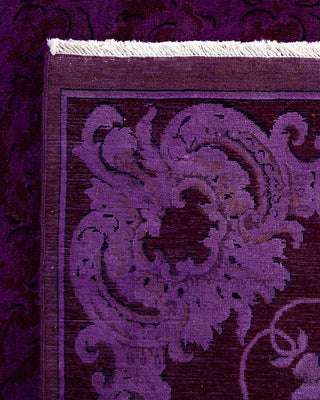 Fine Vibrance, One-of-a-Kind Handmade Area Rug  - Purple, 10' 2" x 14' 0"