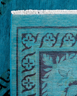 Fine Vibrance, One-of-a-Kind Handmade Area Rug  - Blue, 10' 0" x 13' 10"