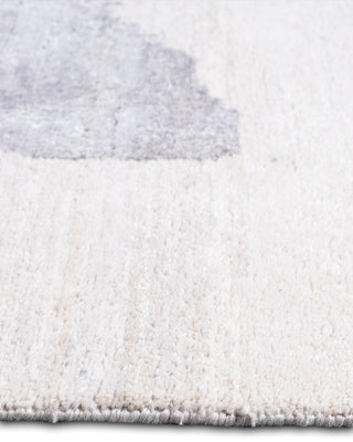 Modern - Contemporary Hand Knotted Beige Area Rug 10' 1" x 8' 1"