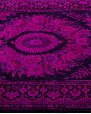 Fine Vibrance, One-of-a-Kind Hand-Knotted Runner Rug  - Pink, 2' 8" x 12' 8"