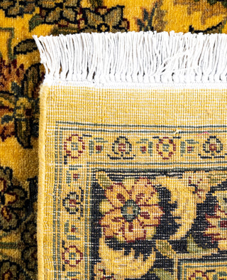 Fine Vibrance, One-of-a-Kind Hand-Knotted Area Rug  - Yellow, 2' 6" x 12' 1"