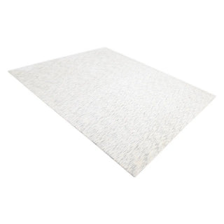 Sierra Hand Loomed Contemporary Modern Ivory Area Rug