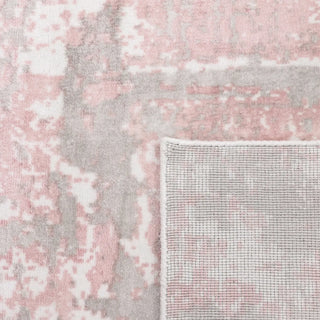 Blush Hand Loomed Contemporary Abstract Area Rug