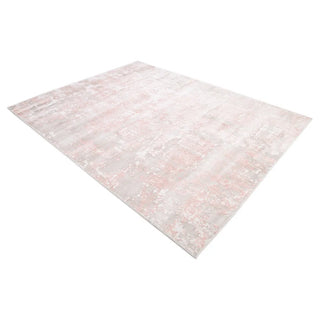 Blush Hand Loomed Contemporary Abstract Area Rug
