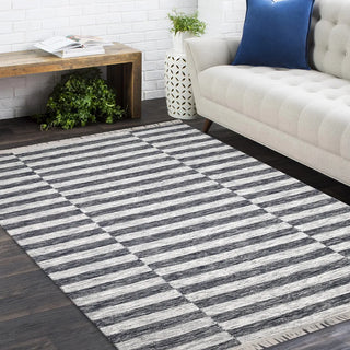 Louella Hand Woven Contemporary Flatweave Area Rug