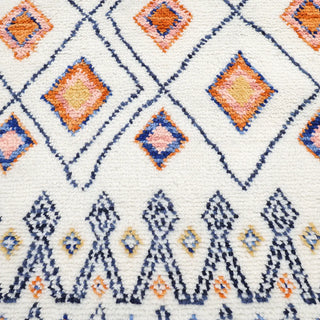 Mila Hand-Knotted Bohemian Moroccan Area Rug