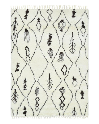 Siya Hand-Knotted Bohemian Moroccan Area Rug