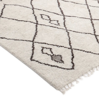 Amina Hand-Knotted Bohemian Moroccan Area Rug