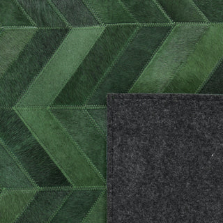 Meir Handmade Contemporary Cowhide Area Rug