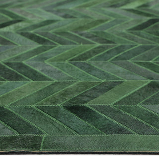 Meir Handmade Contemporary Cowhide Area Rug