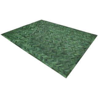 Meir Handmade Contemporary Cowhide Area Rug