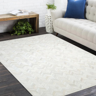 Meir Handmade Contemporary Cowhide Area Rug