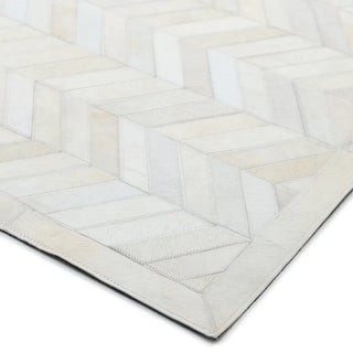 Meir Handmade Contemporary Cowhide Area Rug