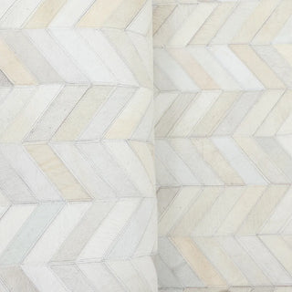 Meir Handmade Contemporary Cowhide Area Rug