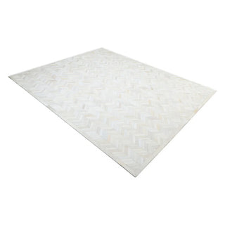 Meir Handmade Contemporary Cowhide Area Rug
