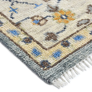 Sydney Hand Knotted Modern - Contemporary Gray Area Rug