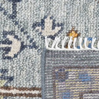 Sydney Hand Knotted Modern - Contemporary Gray Area Rug