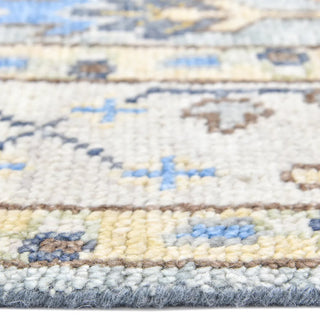 Sydney Hand Knotted Modern - Contemporary Gray Area Rug
