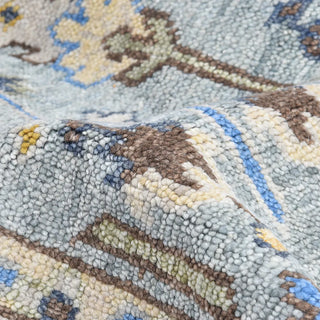 Sydney Hand Knotted Modern - Contemporary Gray Area Rug