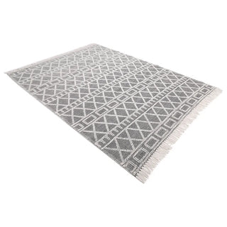 Alberta Hand Woven Contemporary Flatweave Area Rug