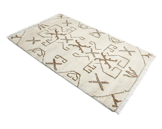 Beacon Hand Knotted Bohemian Moroccan Area Rug - Solo Rugs