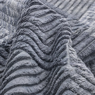 Erie Hand Knotted Modern Contemporary Solid Gray Area Rug