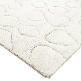 Astoria Hand Knotted Modern - Contemporary Ivory Area Rug