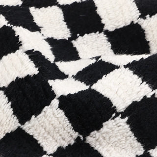 Stamford Hand Knotted Modern - Contemporary Black Area Rug