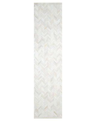 Meir Handmade Contemporary Cowhide Area Rug