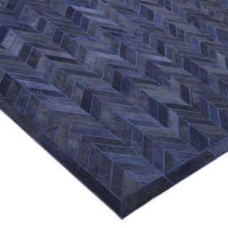 Meir Handmade Contemporary Cowhide Area Rug