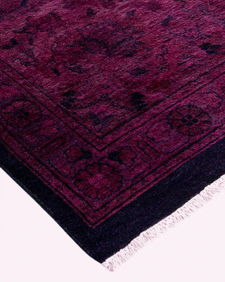 Fine Vibrance, One-of-a-Kind Hand-Knotted Area Rug - Black, 10' 1" x 14' 2" - Solo Rugs