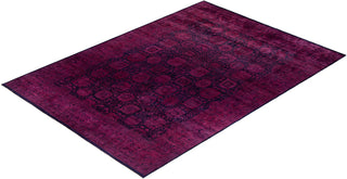 Fine Vibrance, One-of-a-Kind Hand-Knotted Area Rug - Black, 10' 1" x 14' 2" - Solo Rugs